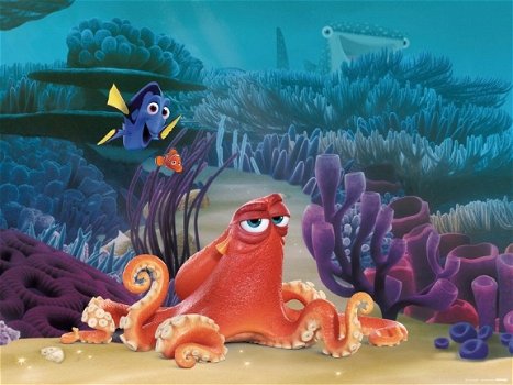 Finding Dory Fotobehang Finding Nemo Behang *Muurdeco4kids - 1