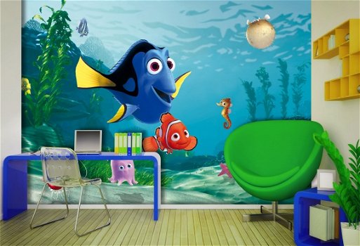 Finding Dory Fotobehang Finding Nemo Behang *Muurdeco4kids - 5