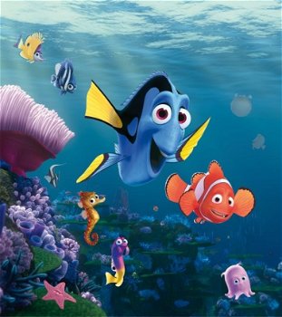 Finding Dory Fotobehang Finding Nemo Behang *Muurdeco4kids - 8