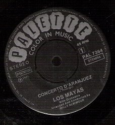 Los Mayas  - Concerto D'Aranjuez  - Poem - vinylsingle 1971- LATIN