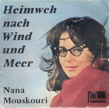 Nana Mouskouri - EP: Heimweh Nach Wind Und Meer -vinyl EP 1962 - GREECE - 1