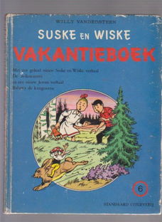 Suske en Wiske vakantieboek 6 hardcover