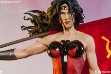 HOT DEAL: Wonder Woman Red Son Statue Sideshow Premium Format