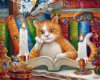 Vermont - The Literate Cat - 1000 Stukjes Nieuw - 1 - Thumbnail