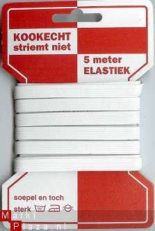 Elastiek 5 Meter Kookecht striemt niet - 1