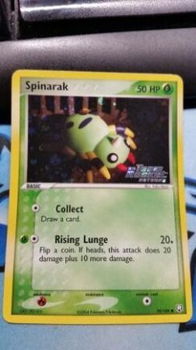 Spinarak 78/109 (reverse) EX Team rocket Returns nm - 1