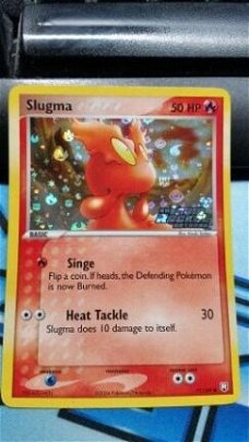 Slugma 77/109 (reverse) EX Team rocket Returns nm