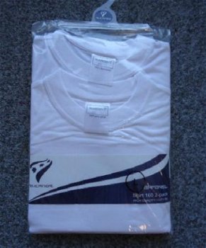 Rucanor 2 pack T- Shirts Ronde Hals WIT maat XL - 2