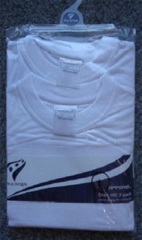 Rucanor 2 pack T- Shirts Ronde Hals WIT maat XL - 3