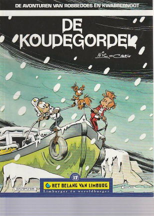 Het belang van Limburg 17 - De avonturen Robbedoes en Kwabbernoot - De koudegordel - nr. 1