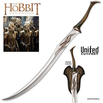 United Cutlery The Hobbit Mirkwood Infantry Sword - 0