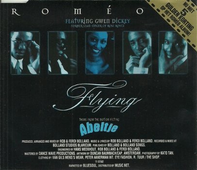 Roméo Featuring Gwen Dickey ‎– Flying 2 Track CDSingle - 1