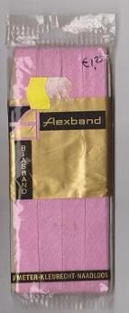 Biasband (Flexband) 5 Mtr. kleurecht Naadloos Lila - 1