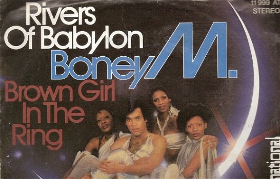 Boney M. - Rivers Of Babylon - Brown Girl In The Ring vinylsingle disco 70's - 1
