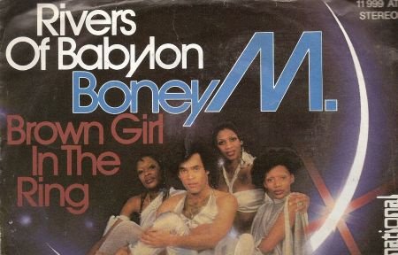 Boney M. - Rivers Of Babylon - Brown Girl In The Ring vinylsingle 70's DISCO - 1
