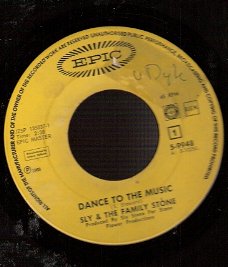 Sly and the Family Stone- Dance to the Music -Bad Risk -1968 -vinylsingle soul R&B