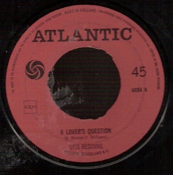 Otis Redding - A Lover's Question - You Made a Man Out of Me SOUL R&B vinylsingle - 1
