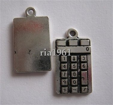 bedeltje/charm overig : calculator - 23x13 mm - 1