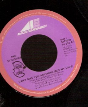 Stylistics - Can't Give You Anything (But My Love) - Smooth soul R&B -vinylsingle - 1