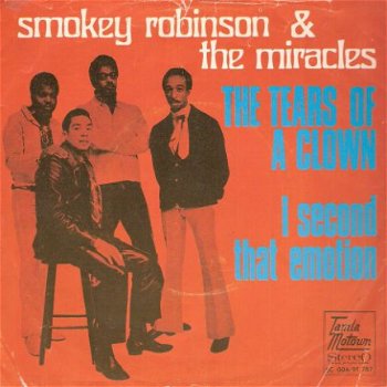 Smokey Robinson & The Miracles - The Tears of a Clown-MOTOWN single - 1