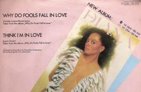 Diana Ross - Why Do Fools Fall in Love - MOTOWN related vinylsingle soul/R&B - 1