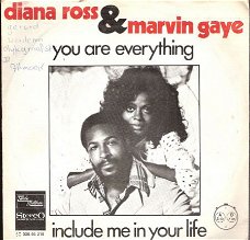Diana Ross & Marvin Gaye -You Are Everything - Include Me...-Motown related soul R&B vinylsingle