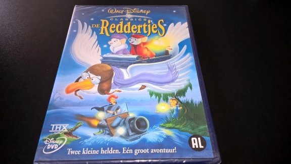 De reddertjes walt disney dvd nieuw en geseald - nr. 1