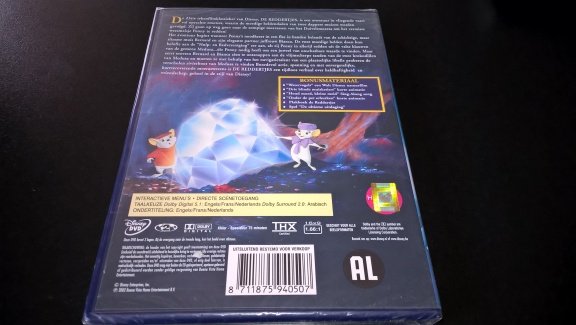 De reddertjes walt disney dvd nieuw en geseald - Afbeelding 2