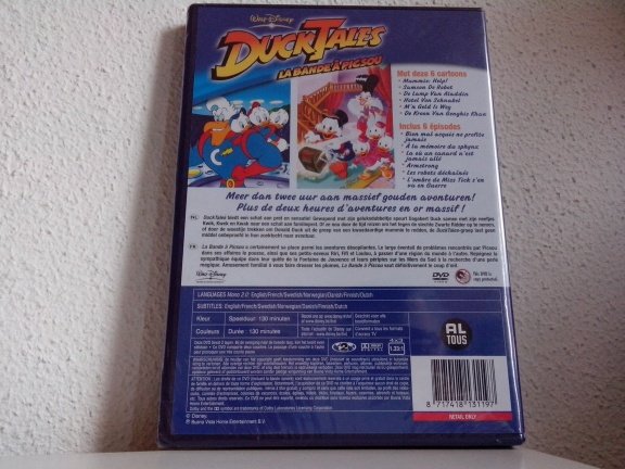 Ducktales walt disney dvd nieuw en geseald - Afbeelding 2