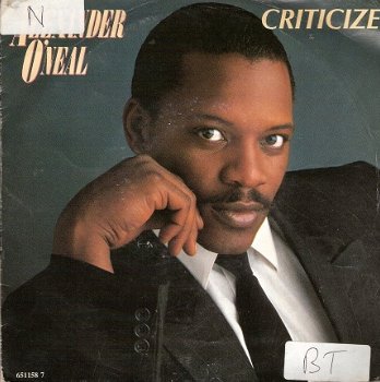Alexander O'Neal - Criticize - A Broken Heart Can Mend -Vinylsingle Soul R&B - 1