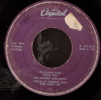 Johnny Otis Show - Telephone Baby - Castin My Spell - SOUL R&B 1960/popsike - 1
