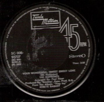 Supremes - Your Wonderful, Sweet Sweet Love- The Wisdom -Motown soul R&B vinylsingle - 1