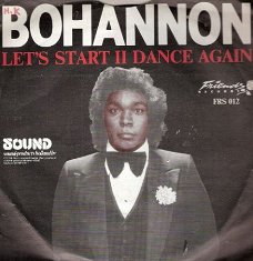Bohannon - Let's Start the Dance - I Wonder Why -vinylsingle Disco, Funk, Soul