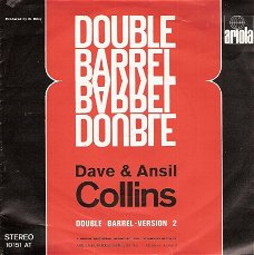 Dave & Ansel Collins - Double Barrel & Double Barrel Version 2 - reggae vinyl single