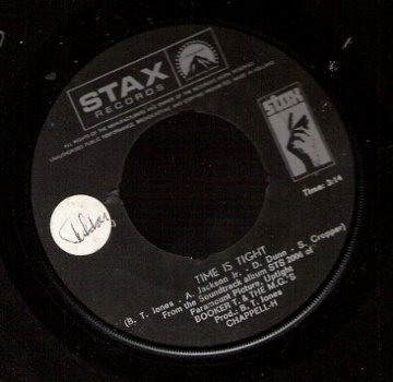 Booker T. & the M.G.'s - Time Is Tight- Johnny, I Love You -vinylsingle soul R&B - 1
