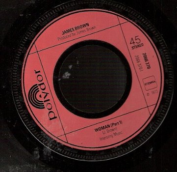 James Brown - Woman (Part 1) - Woman (Part 2) - R&B SOUL -vinylsingle - 1