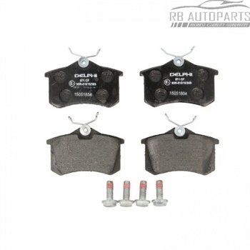 Remblokset achterkant Delphi LP0571 Audi Peugeot Seat VW - 1