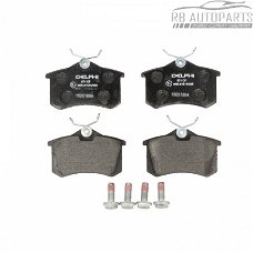 Remblokset achterkant Delphi LP0571 Audi Peugeot Seat VW