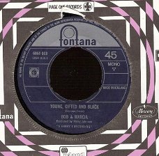Bob And Marcia [B: The Jay Boys} - Young, Gifted and Black -REGGAE SKA vinylsingle