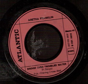Aretha Franklin - Bridge Over Troubled Water -Spanish Harlem -Soul R&B vinylsingle - 1
