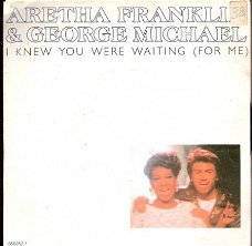 Aretha Franklin & George Michael - I Knew You Were Waiting -Soul R&B vinylsingle