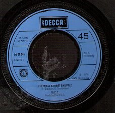 10 CC - Wallstreet Shuffle - Gismo My Way- 45 rpm vinylsingle 70's