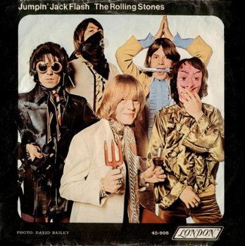 The Rolling Stones ‎– Jumpin' Jack Flash / Child Of The Moon 2 Track CDSingle - 1