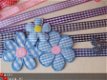 Ruitjes knoop ~ 12 mm ~ Blauw / wit - 6 - Thumbnail