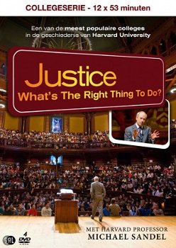 Justice, What's The Right Thing To Do ( 4 DVDBox) Nieuw/Gesealed - 1