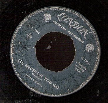 Little Richard - Baby Face - I'll Never Let You Go -1958 rock n roll vinylsingle - 2