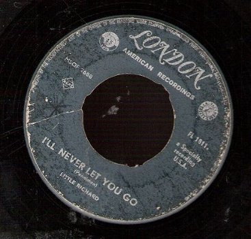 Little Richard - Baby Face - I'll Never Let You Go -1958 rock n roll vinylsingle - 2