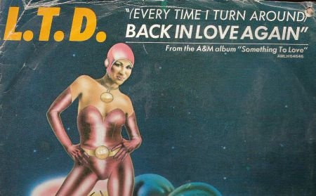L.T.D. Back in Love Again - Material Things - soul R&B vinylsingle - 1