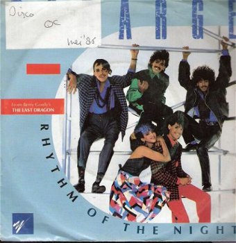 DeBarge - Rhythm of the Night - Queen of My Heart -MOTOWNsoul R&B vinylsingle - 1