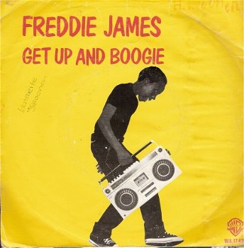 Freddie James - Get Up and Boogie (Edit version/Instrumenal) Disco R&B vinylsingle - 1